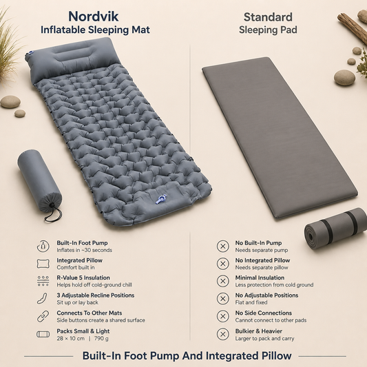 Nordvik Inflatable Sleeping Mat