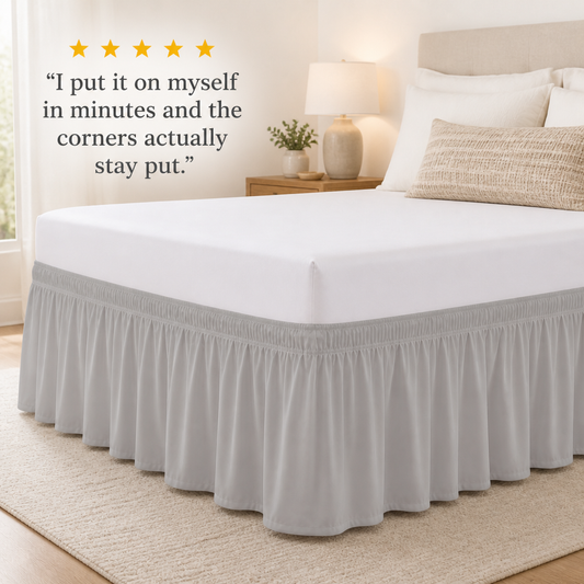 DriftEdge Wrap-Around Bed Skirt