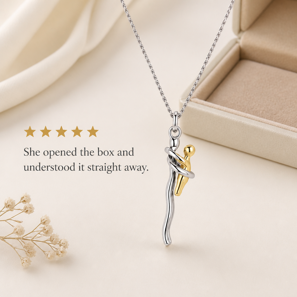 Entwine - Mother & Child Pendant Necklace