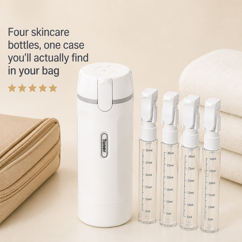 NestPack Travel Skincare Dispenser