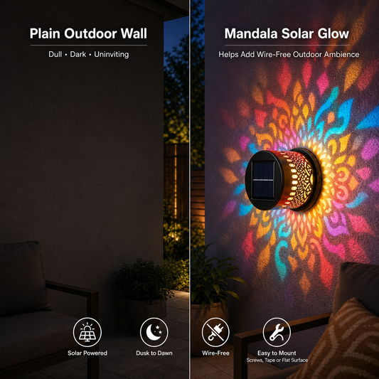 Mandala Garden Light