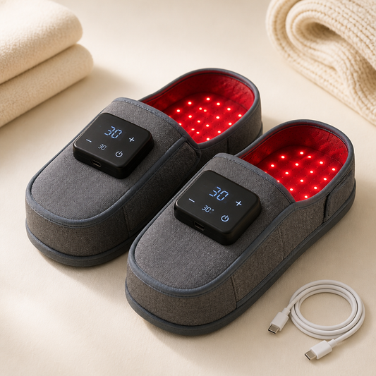 Solvora Red Light Slippers