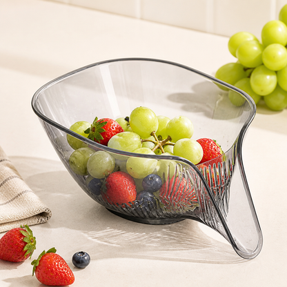 DrainEase Fruit Rinsing Bowl