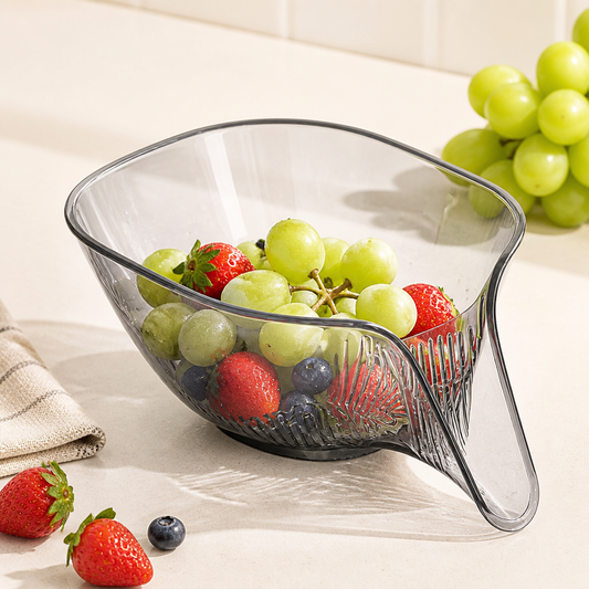 DrainEase Fruit Rinsing Bowl