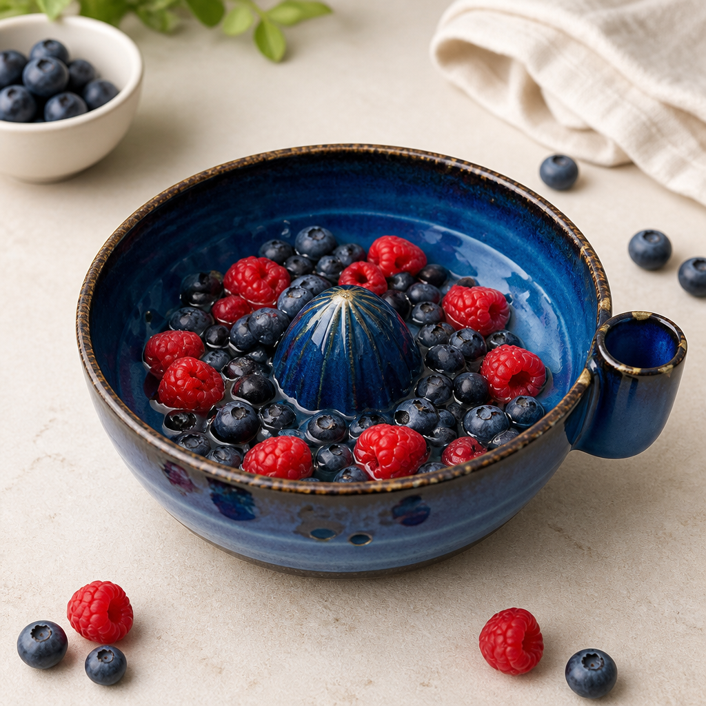Swirling Berry Washing Bowl