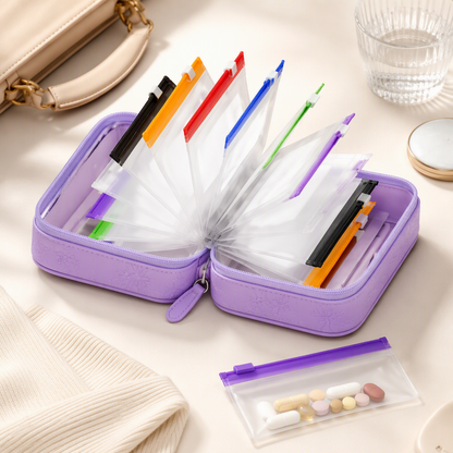 Pouchbook Pill Organizer