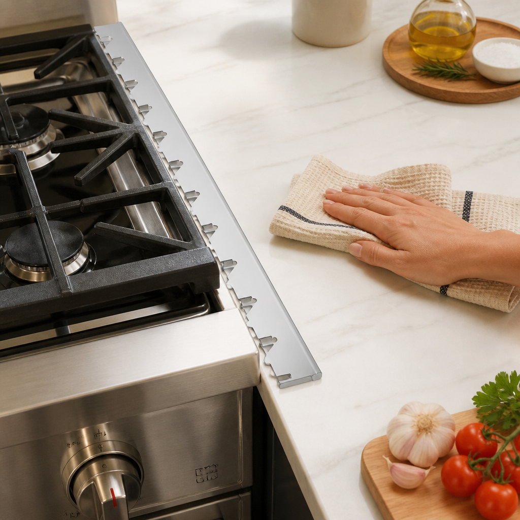 GapGuard Steel Stove Gap Cover