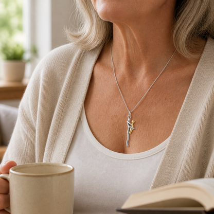 Entwine - Mother & Child Pendant Necklace