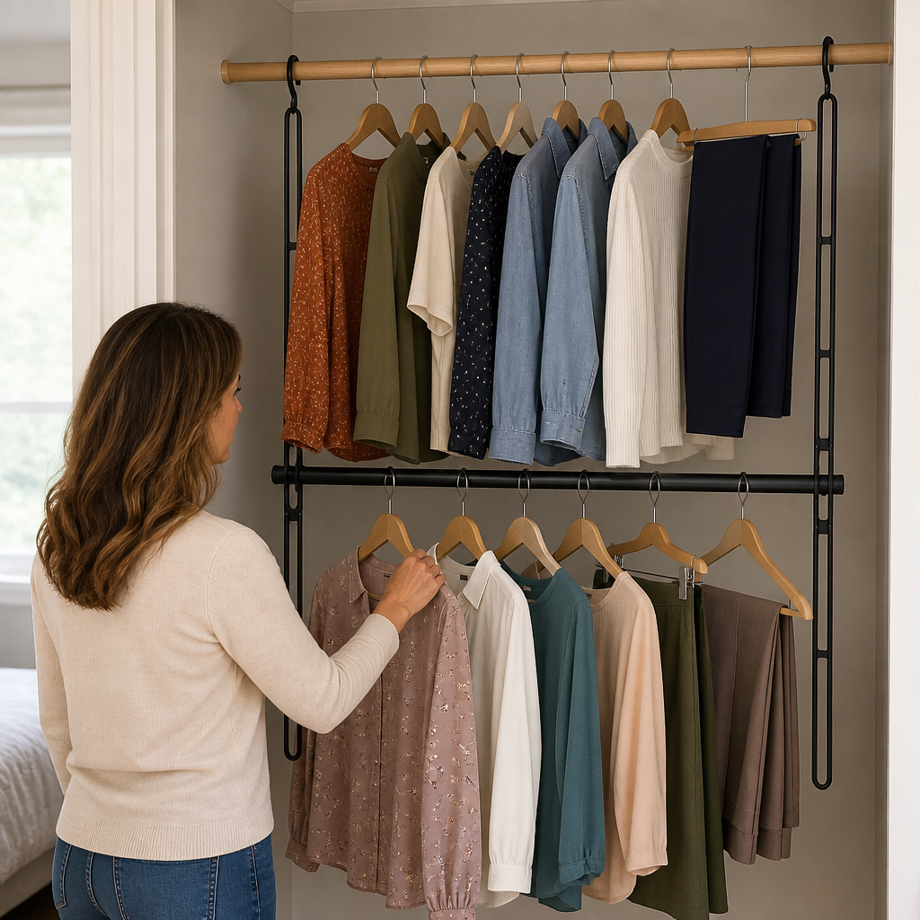 TierUp Hanging Closet Rod