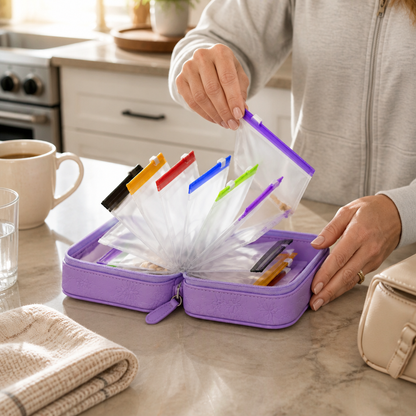 Pouchbook Pill Organizer