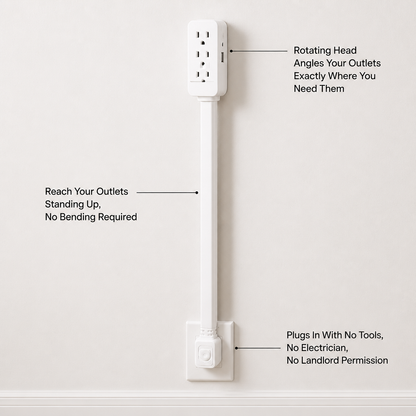 FlexiReach Outlet Extender