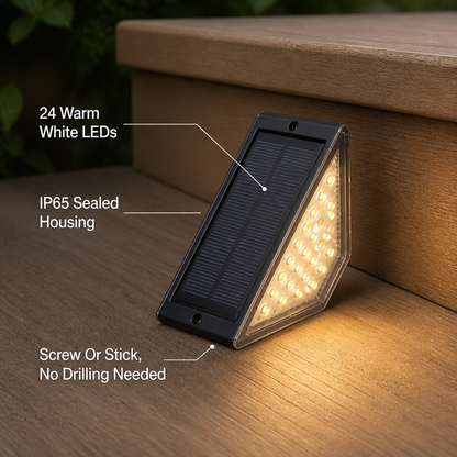 Solmara Solar Step Lights