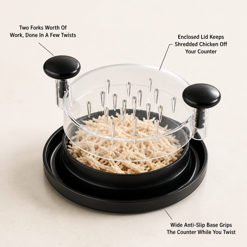 TwistPull Chicken Shredder