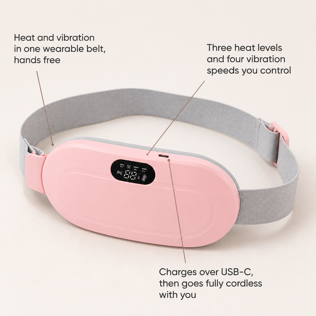 LunaEase Period Cramp Massager