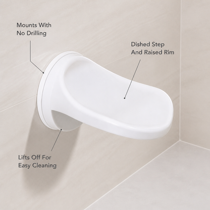 AquaStep Shower Foot Rest