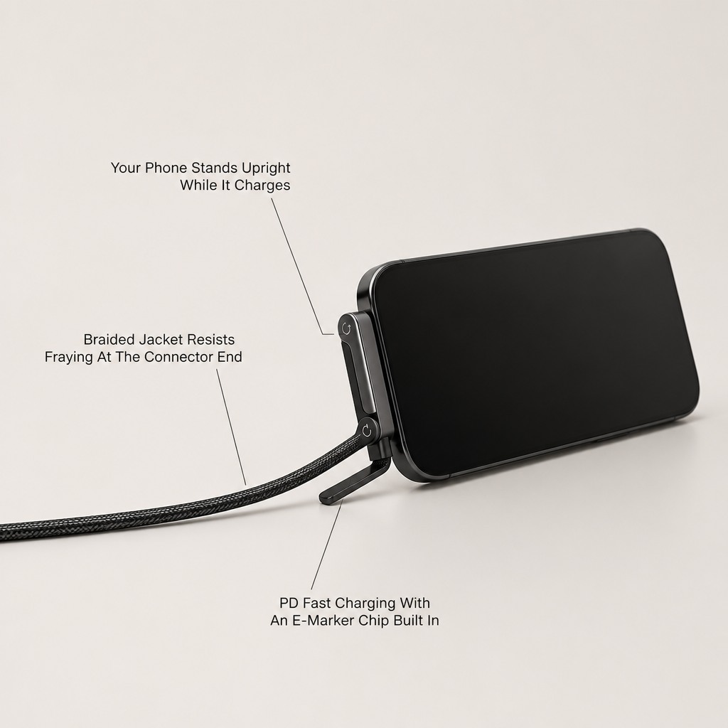 StandLine 2-in-1 USB-C Cable