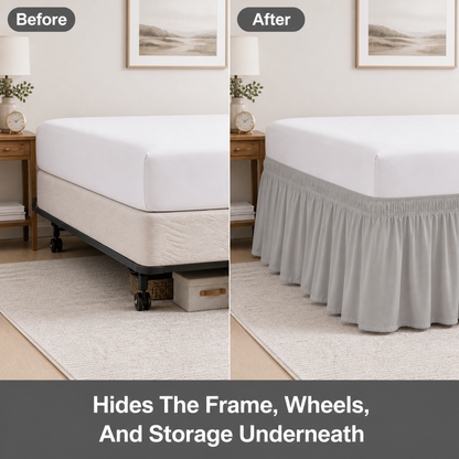 DriftEdge Wrap-Around Bed Skirt