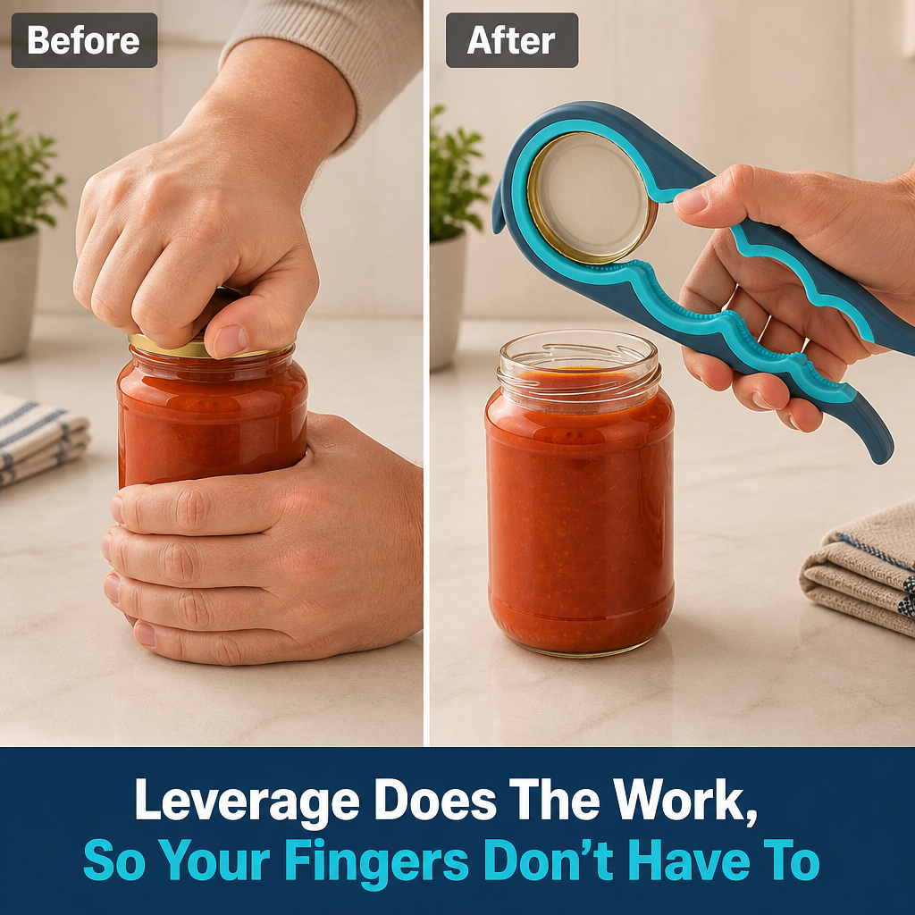 GripAll 4-in-1 Jar Lid Opener