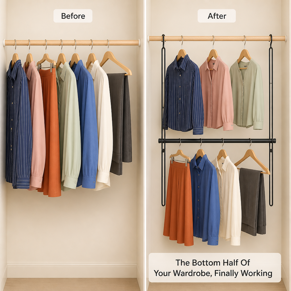 TierUp Hanging Closet Rod