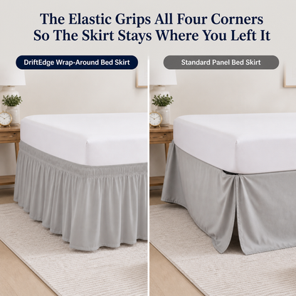 DriftEdge Wrap-Around Bed Skirt
