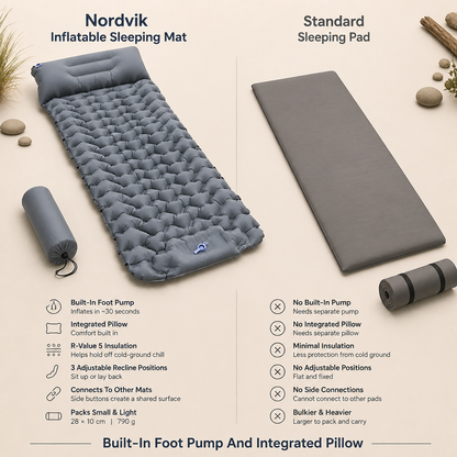 Nordvik Inflatable Sleeping Mat