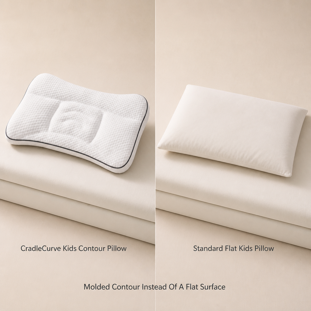 CradleCurve Kids Contour Pillow