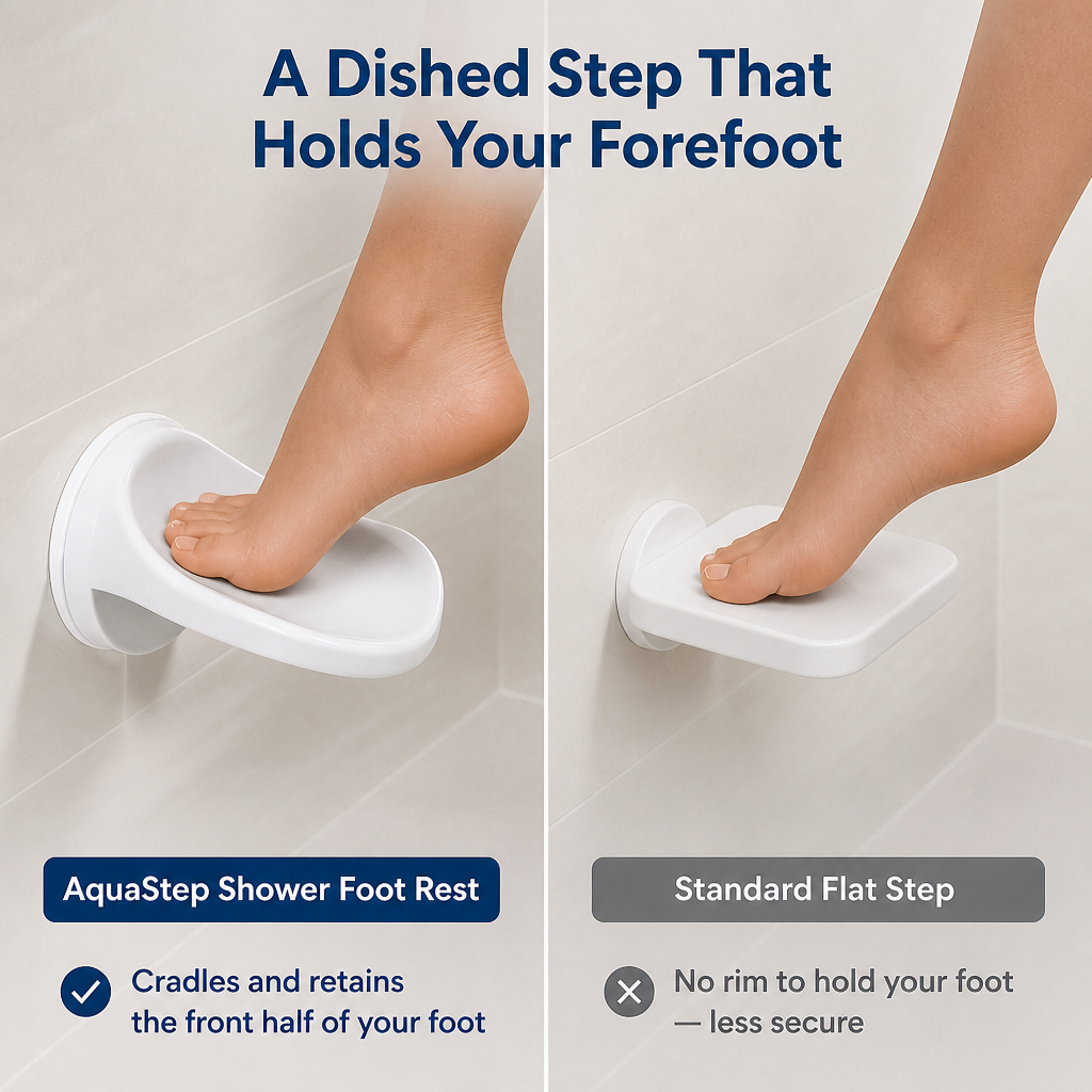AquaStep Shower Foot Rest