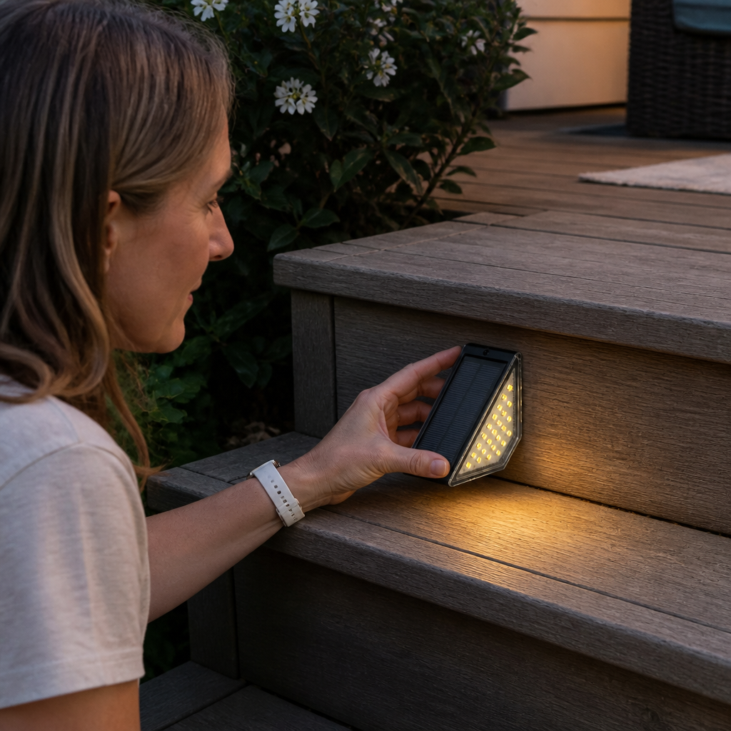 Solmara Solar Step Lights