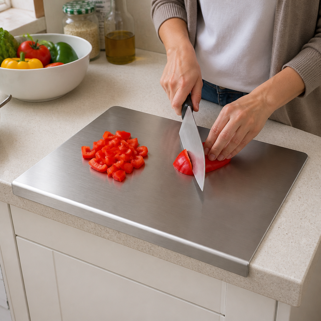 CounterLock Stainless Steel Cutting Board