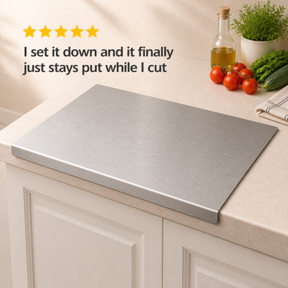 CounterLock Stainless Steel Cutting Board