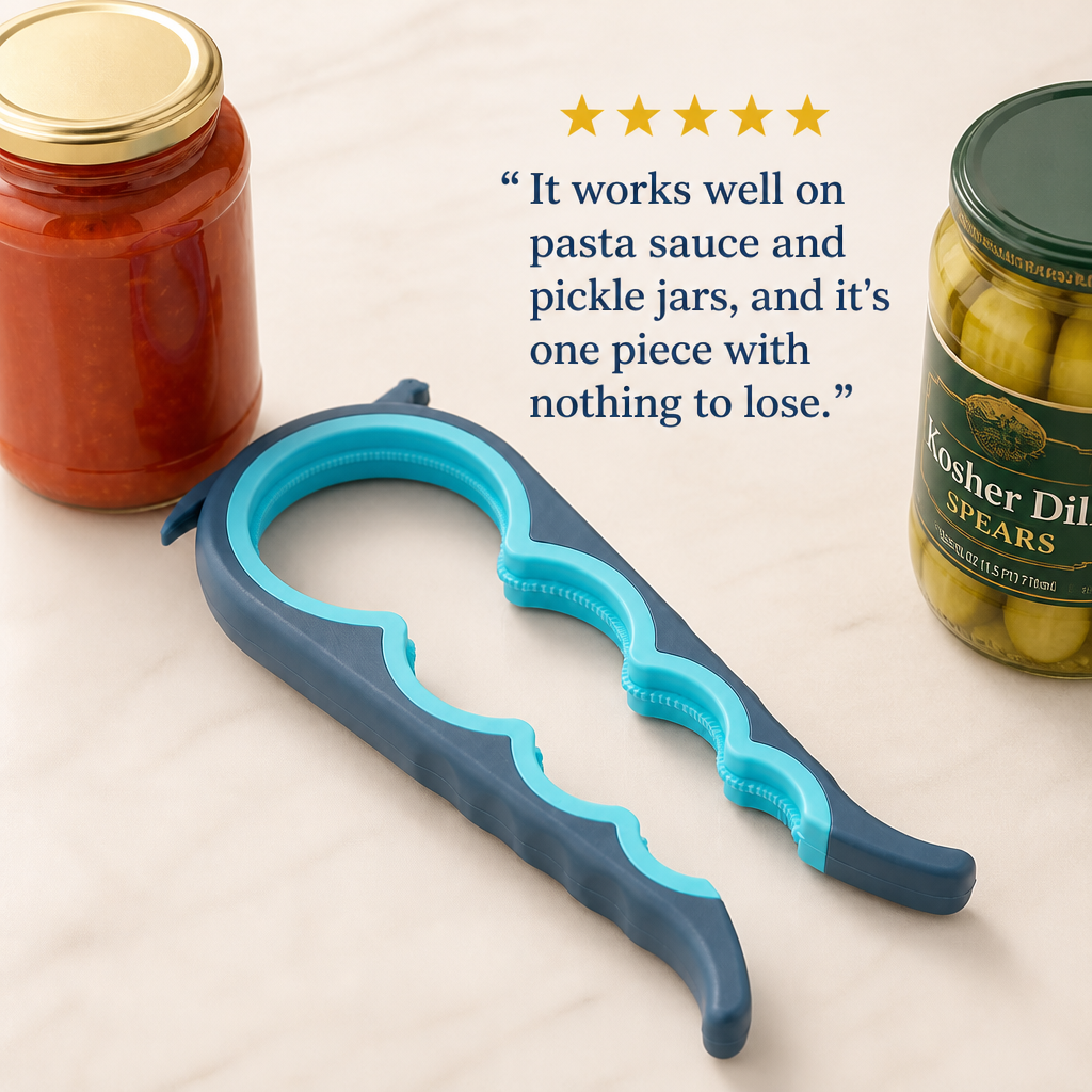 GripAll 4-in-1 Jar Lid Opener
