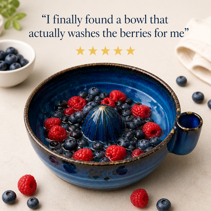 Swirling Berry Washing Bowl