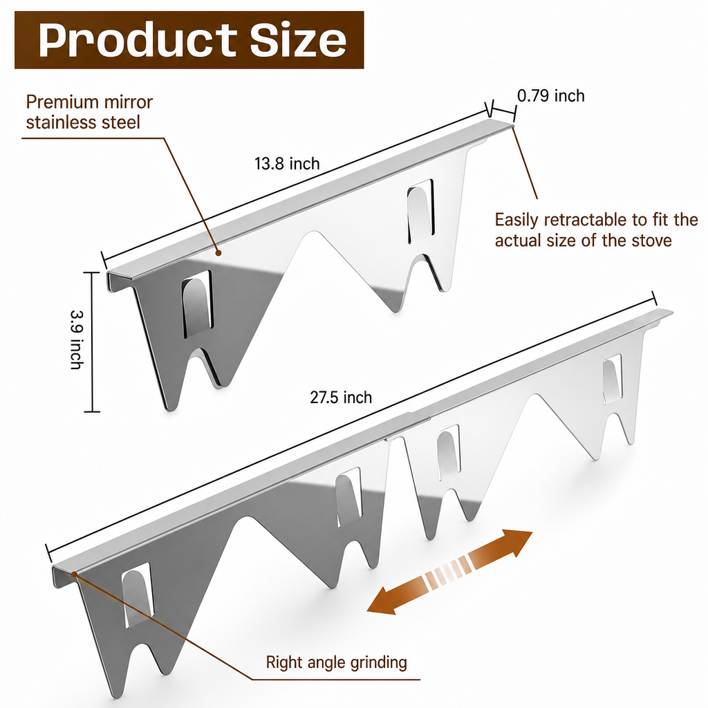 Stainless Steel Gap Cover