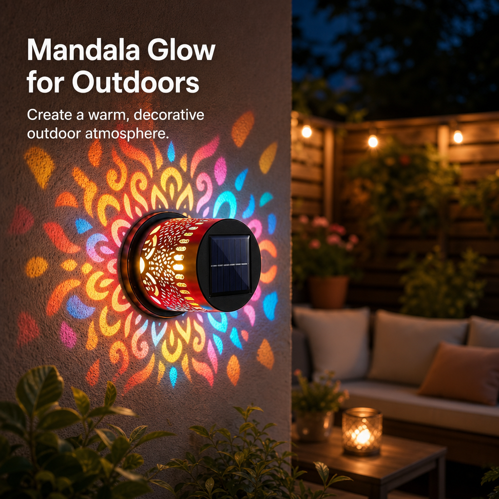 Mandala Garden Light