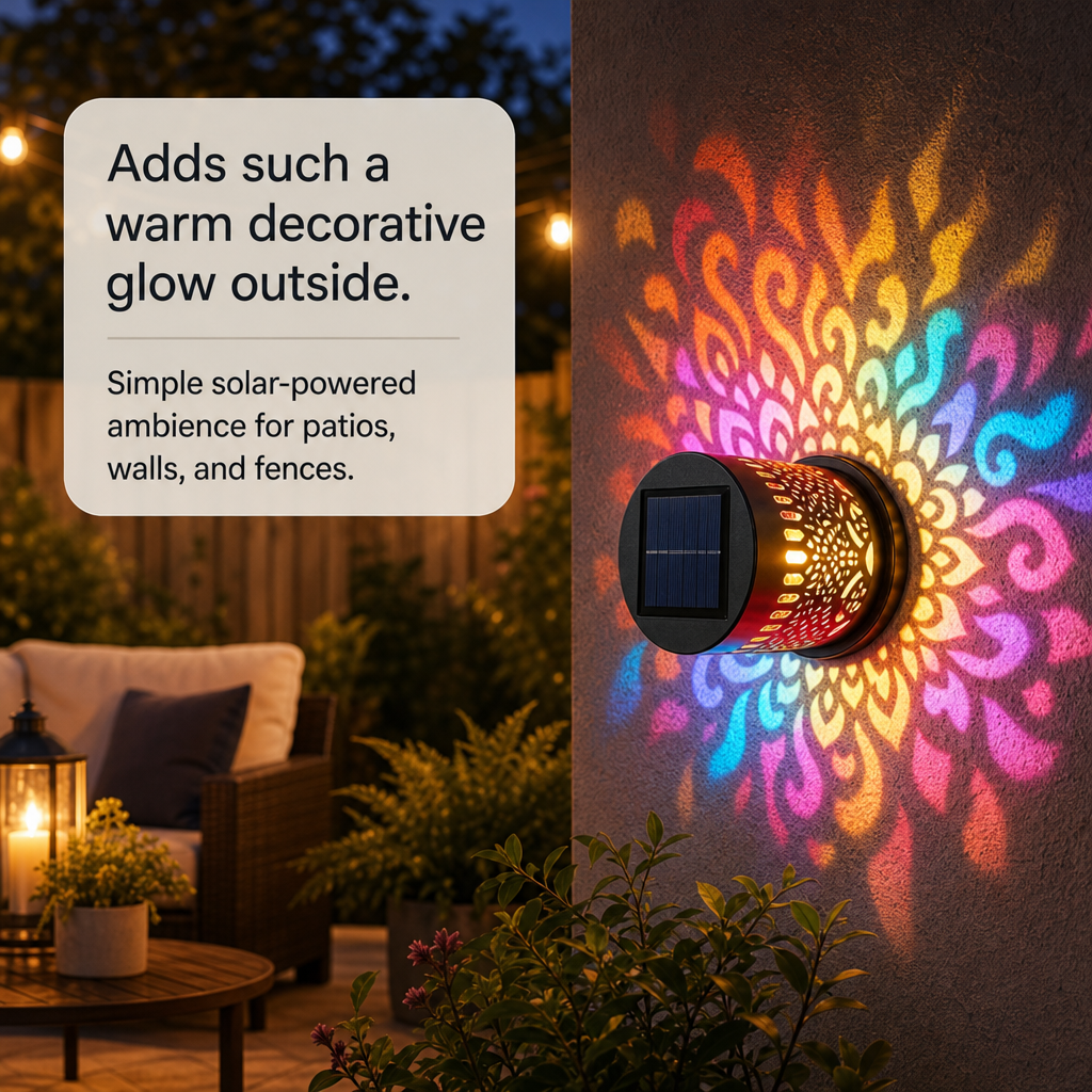Mandala Garden Light