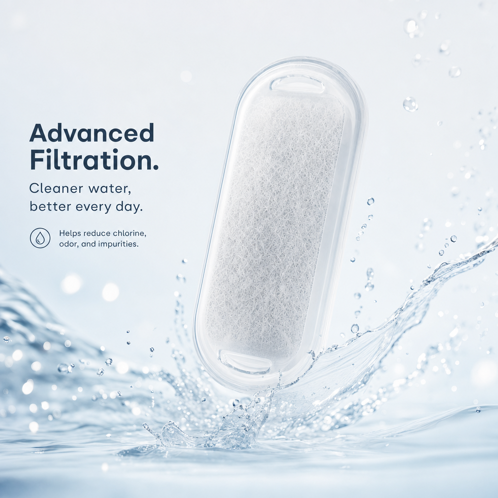 PureStream Stainless Steel Pet Fountain Replacement Filters (12 Pack)