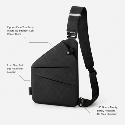 Wander+ Anti-Theft Crossbody Chest Bag — feature_callout
