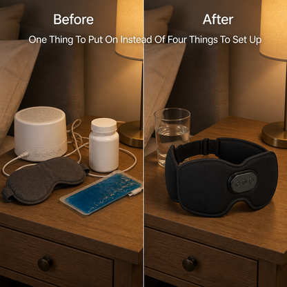 Slumbra Deep Sleep Mask — before_after