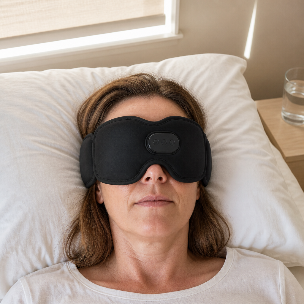 Slumbra Deep Sleep Mask — lifestyle