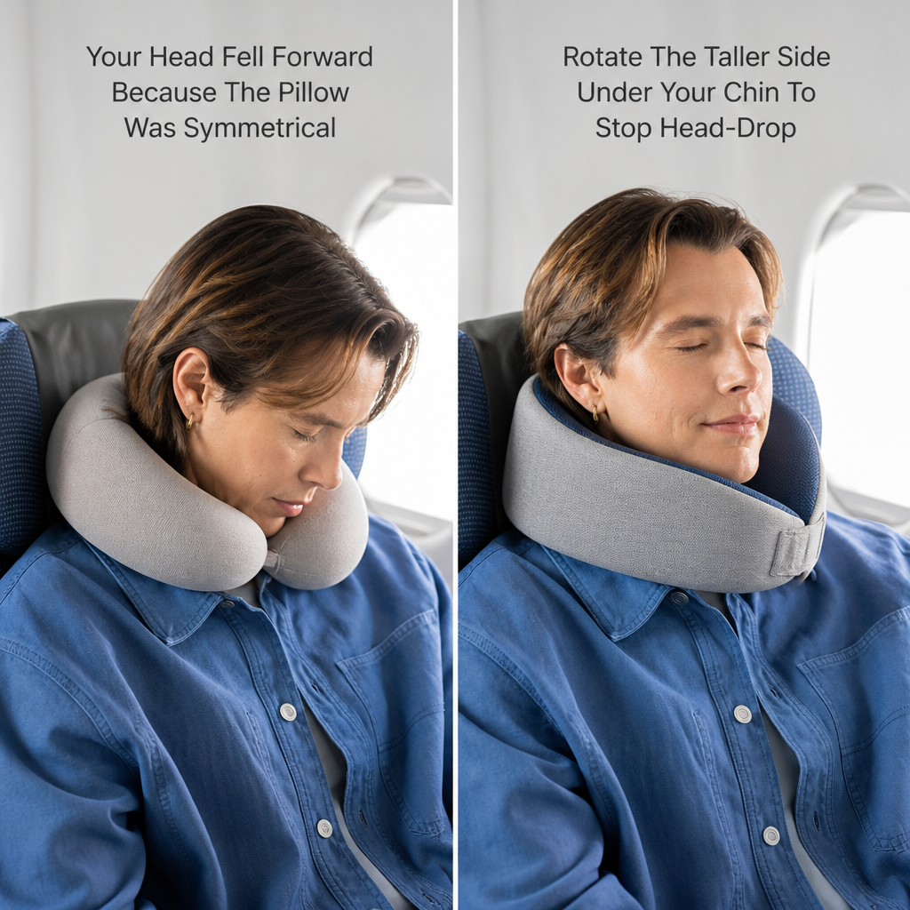 TiltRest Travel Neck Pillow — problem_solution