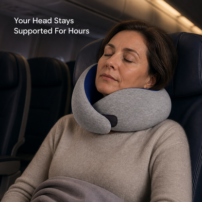 TiltRest Travel Neck Pillow — benefit_visualization