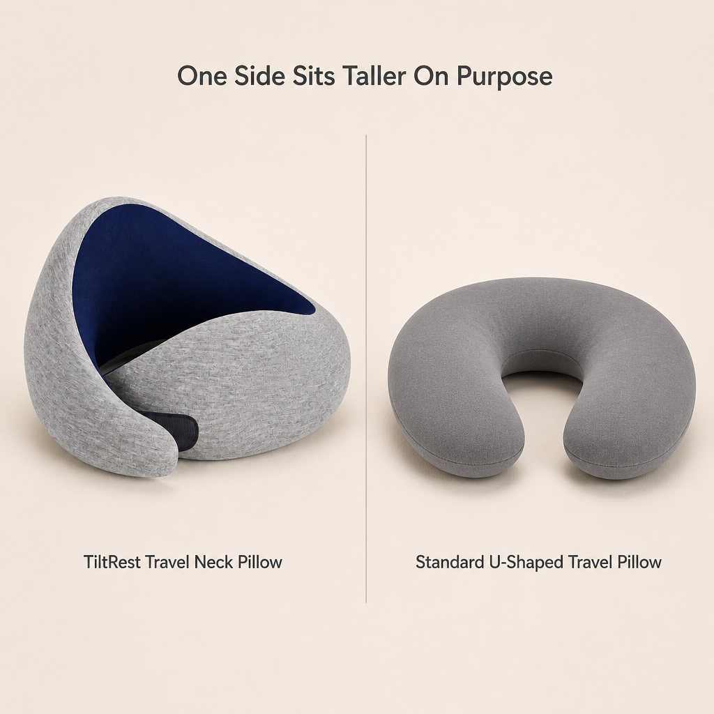TiltRest Travel Neck Pillow — comparison