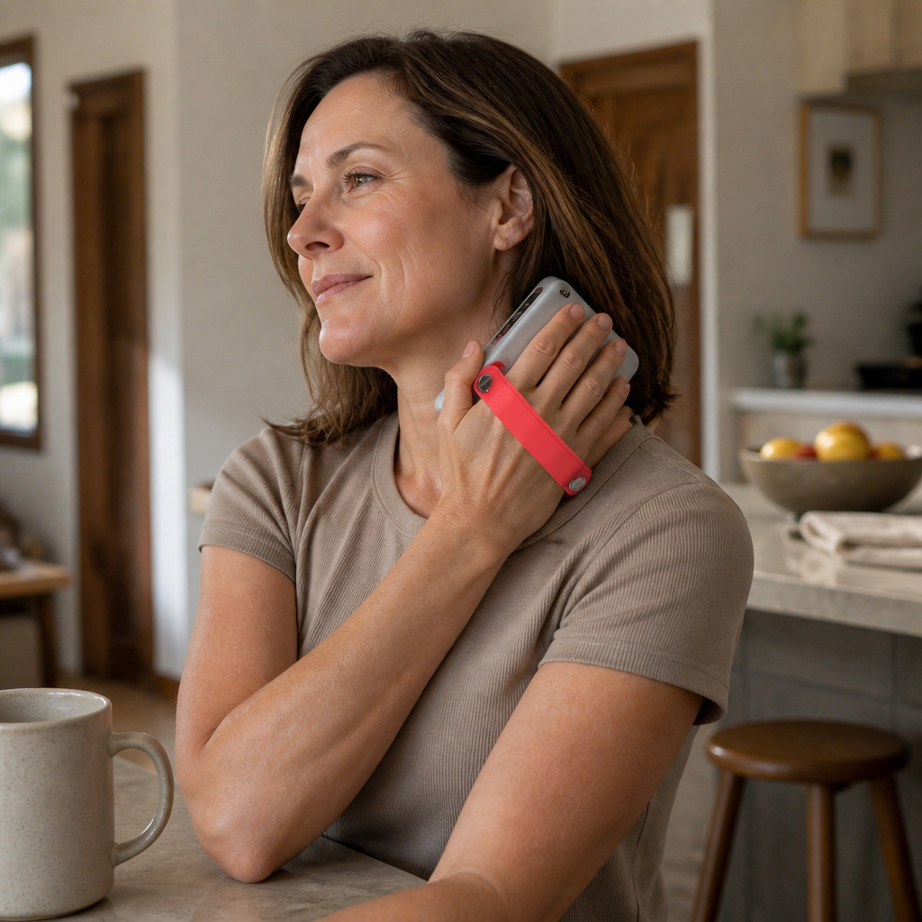Lunavia Handheld Red Light Panel — lifestyle