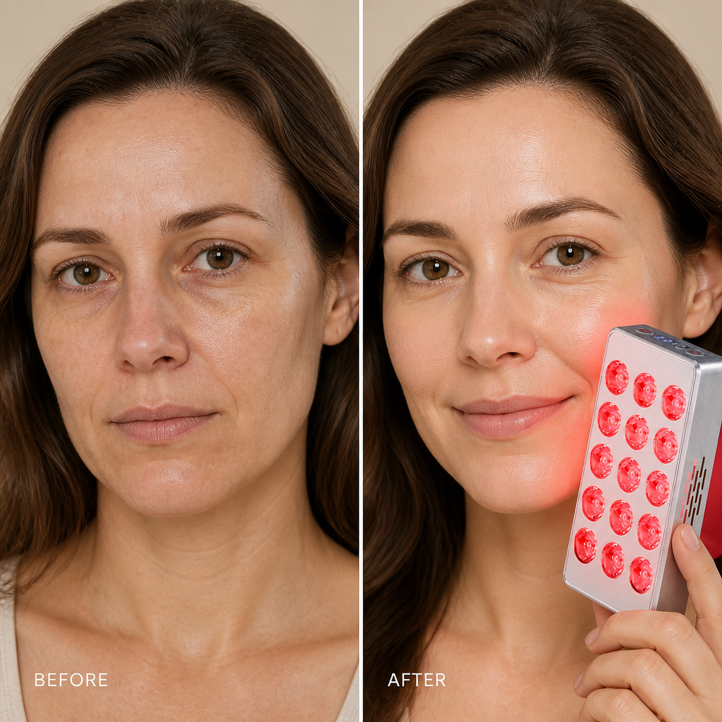 Lunavia Handheld Red Light Panel — before_after