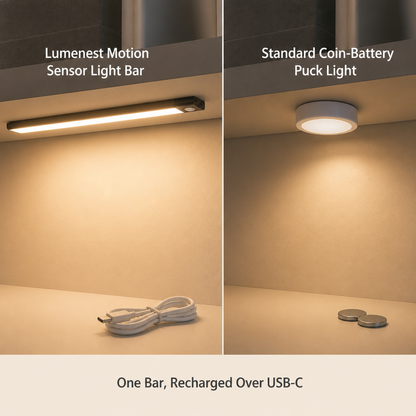 Lumenest Motion Sensor Light Bar — comparison