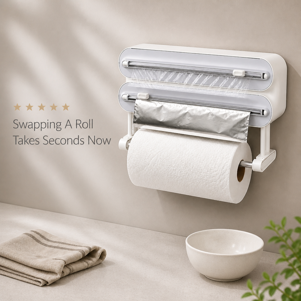RollNest Kitchen Wrap Dispenser — review_social_proof