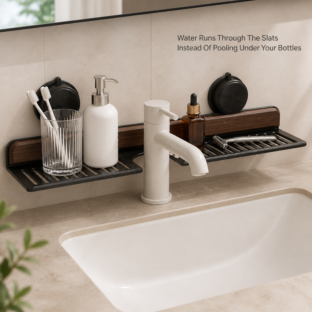 Vanora Walnut Sink Shelf — benefit_visualization