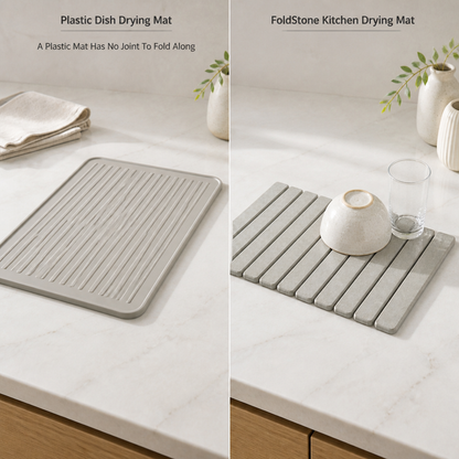 FoldStone Kitchen Drying Mat — comparison