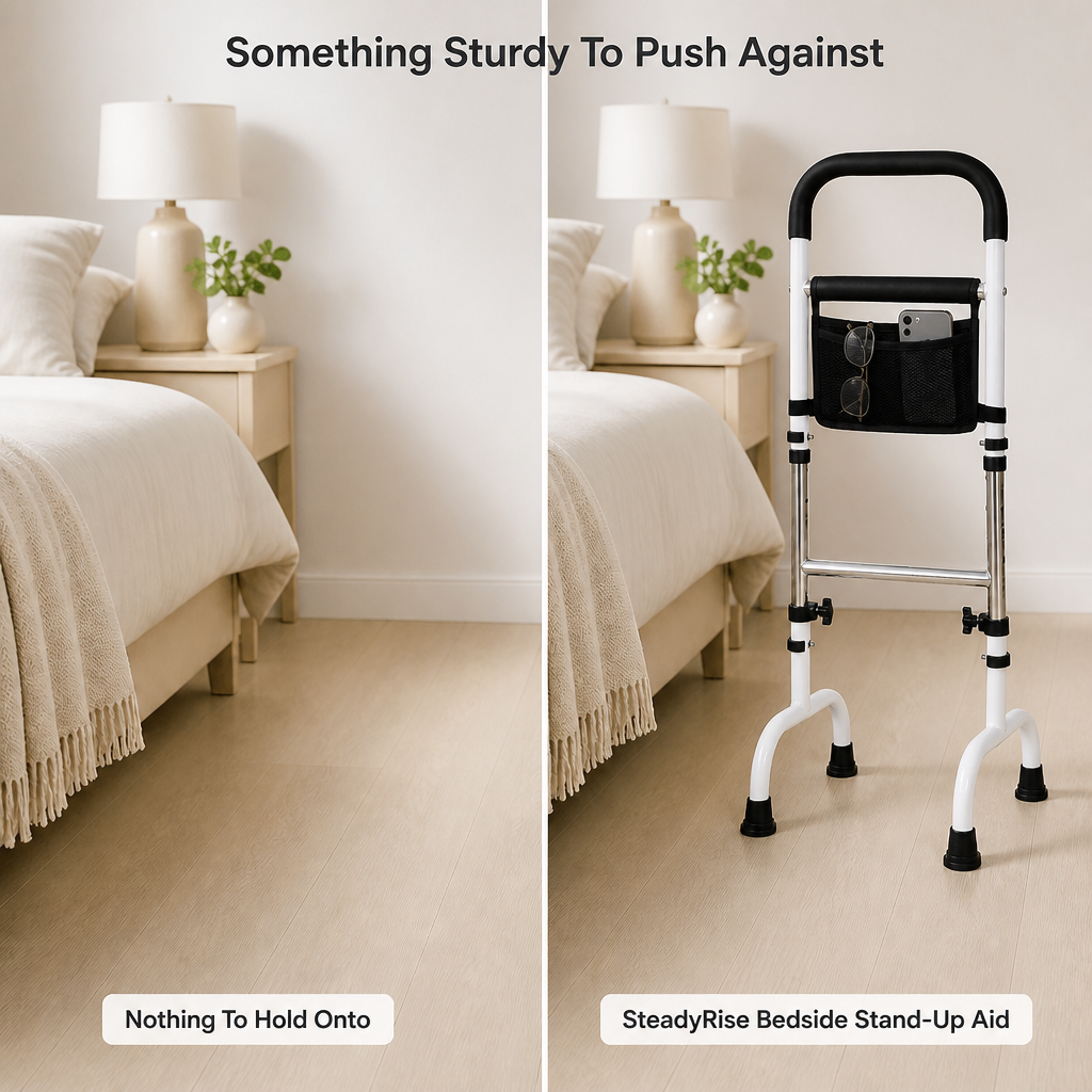 SteadyRise Bedside Stand-Up Aid — comparison