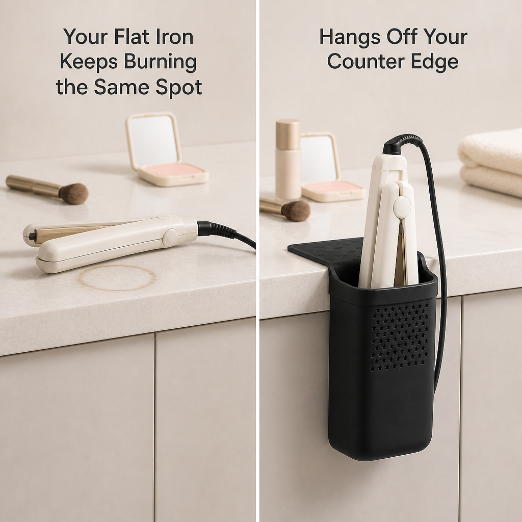 Rimrest Hot Tool Holder — problem_solution